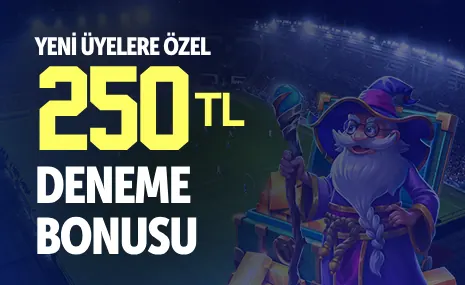 Olabahis Yeni Üyelere Özel 250 TL Deneme Bonusu