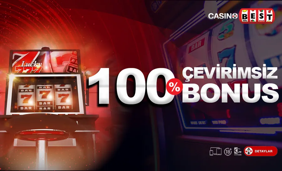 Casinobest %100 Çevrimsiz Bonus